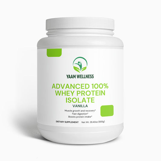 Advanced 100% Whey Protein Isolate (Vanilla)