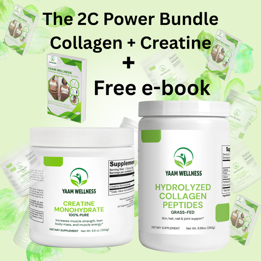 The 2C Power Bundle Collagen + Creatine
